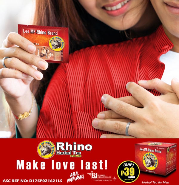 Authentic Lee MF Rhino Herbal Tea REJ Diamond