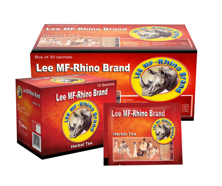 Authentic Lee MFRhino Herbal Tea REJ Diamond
